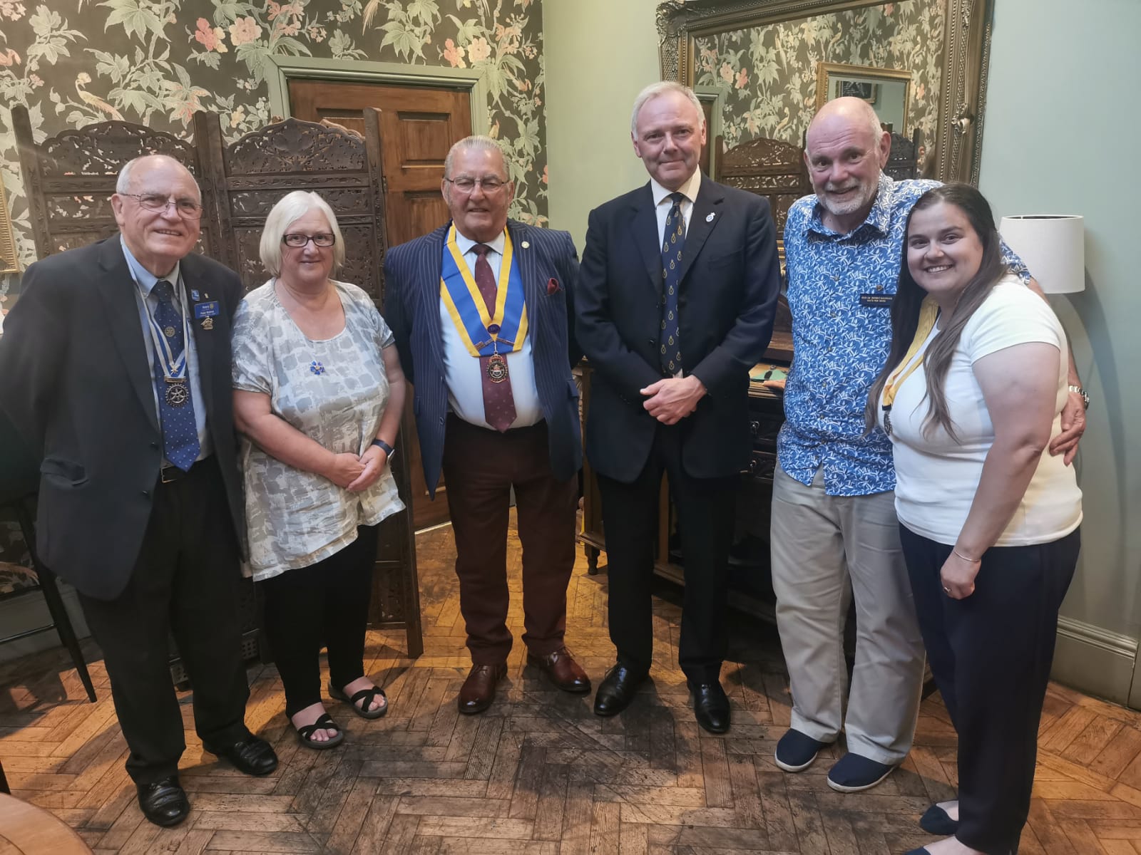 Rotary Blyth hosts High Sheriff of Northumberland George Farr
