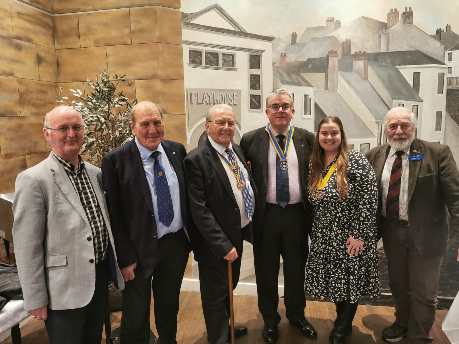 Visit to Berwick Rotary Club